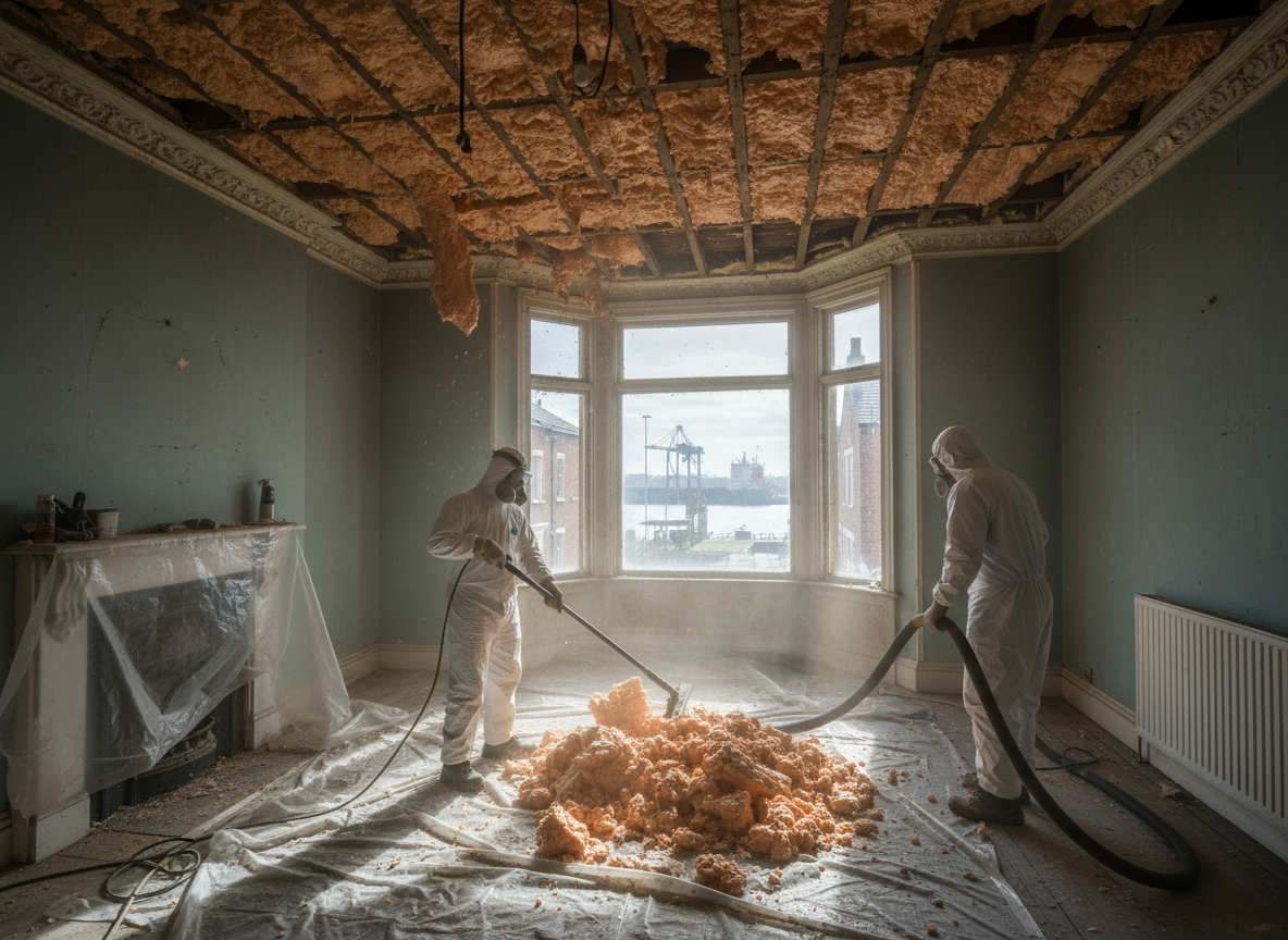 Spray Foam Removal in Goole