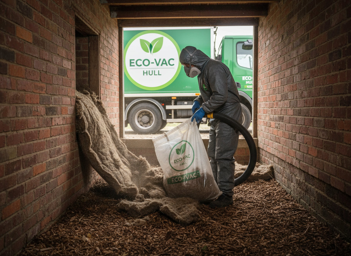 Environmentally Friendly Insulation Removal in Hull, Yorkshire