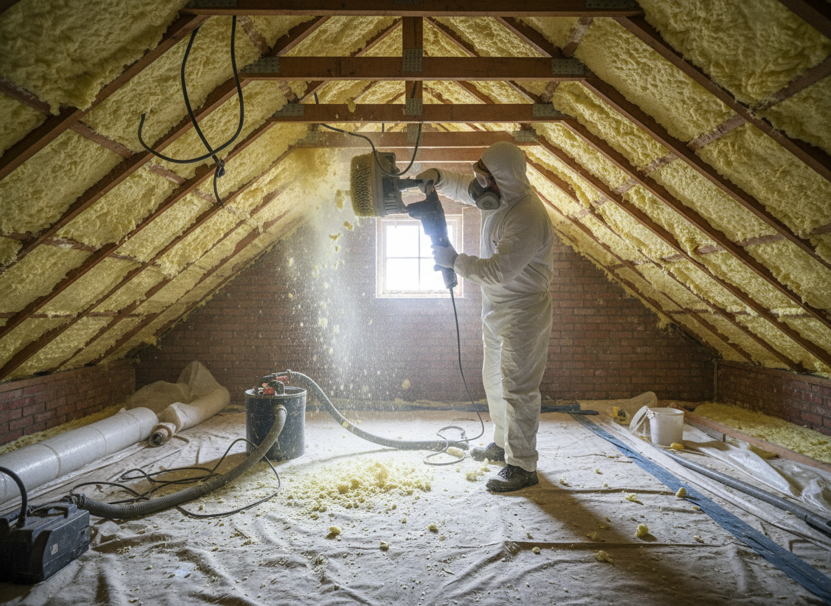 Spray Foam Removal in Beverley