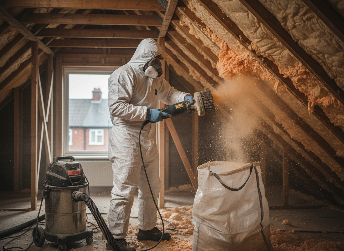 Same Day Spray Foam Removal in Hull, Yorkshire