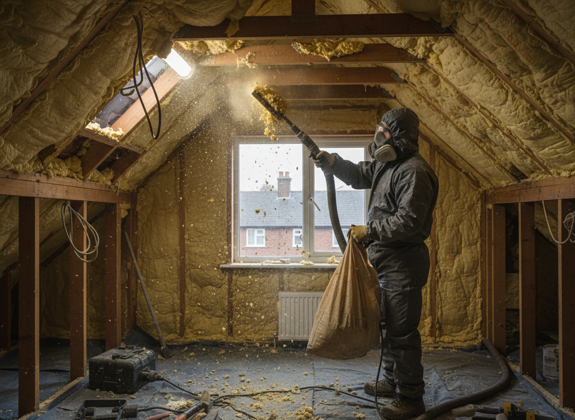 Spray Foam Insulation Removal in Hull, Yorkshire